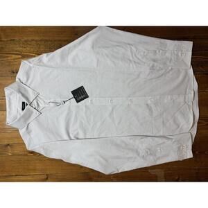 AWEARNESS Kenneth Cole Dress Shirt Mens 16 32/33 White NWT Slim Fit